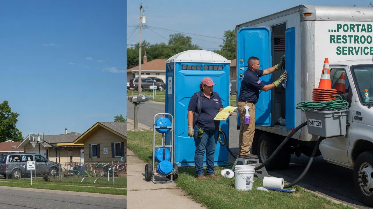 Portable Toilet Rental in Tuscola, IL near me